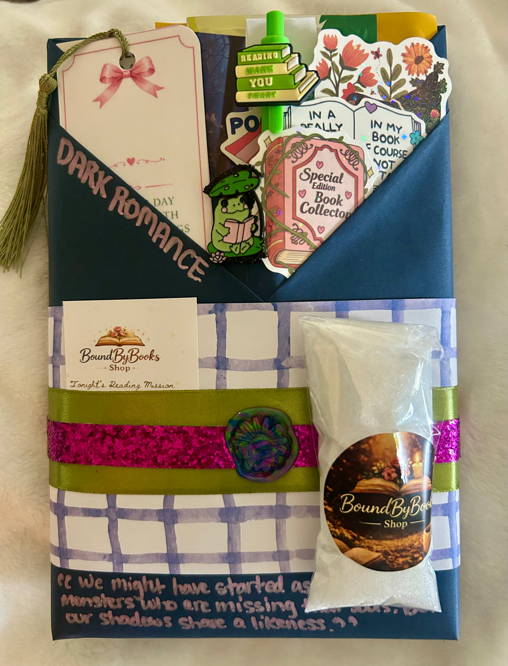 Paperback Wrapped Book Date