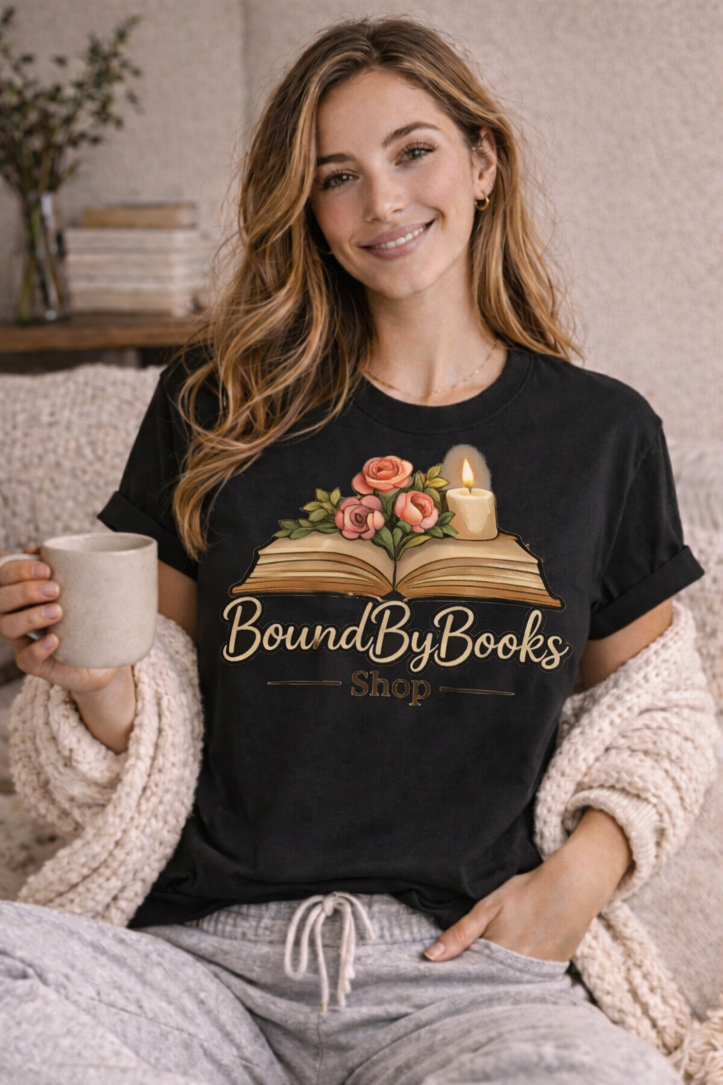 BoundByBooks Cozy T-Shirts