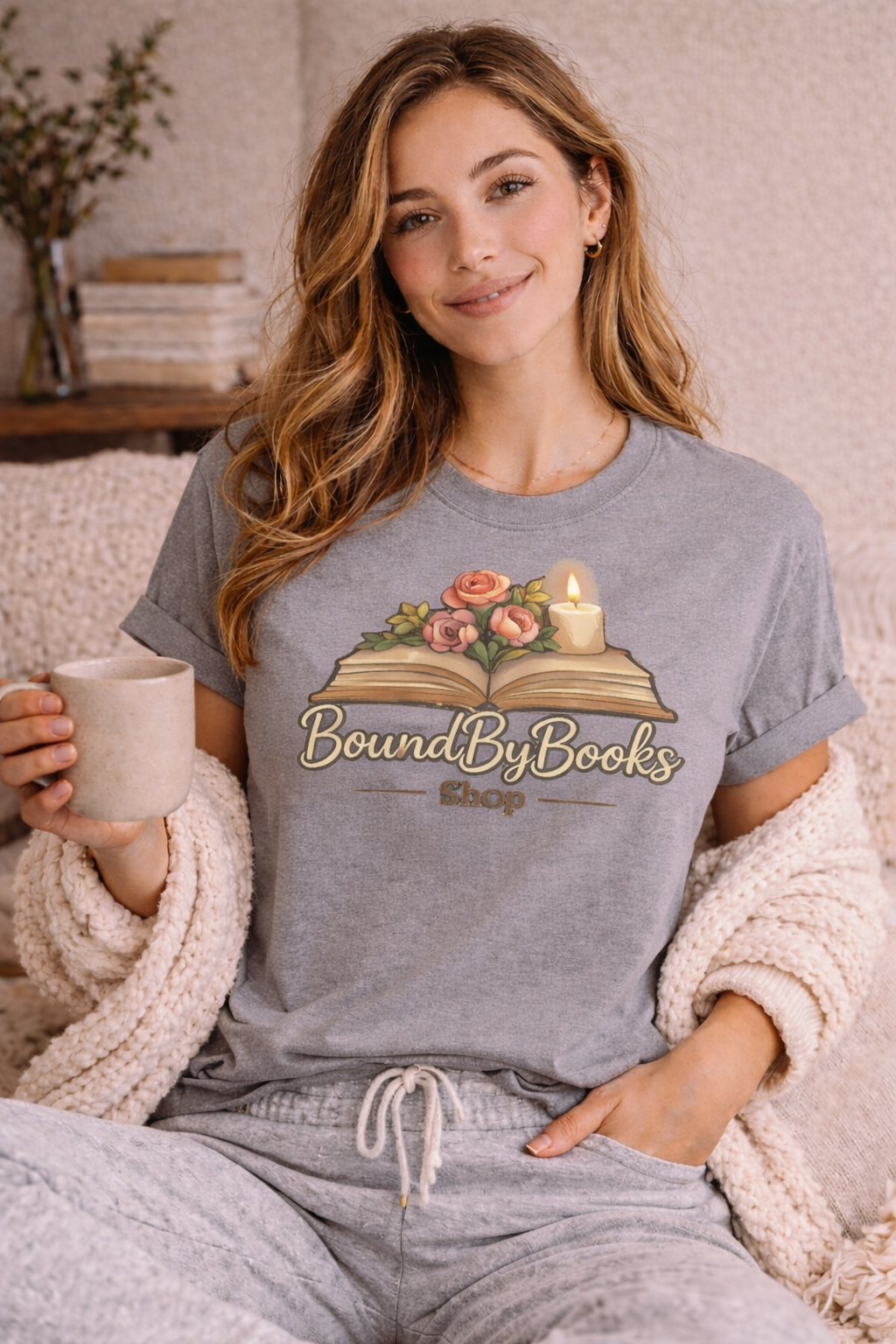 BoundByBooks Cozy T-Shirts