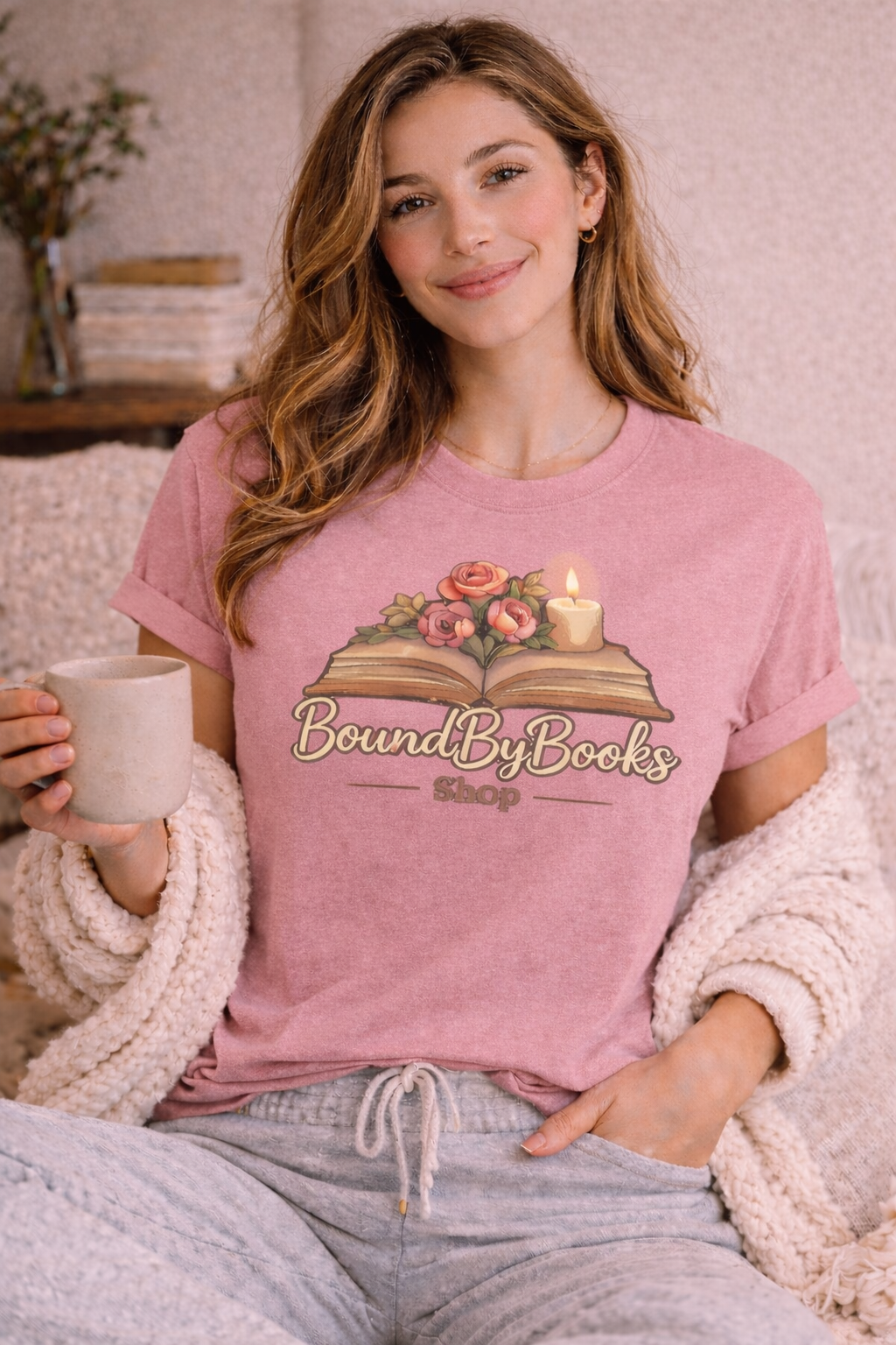 BoundByBooks Cozy T-Shirts